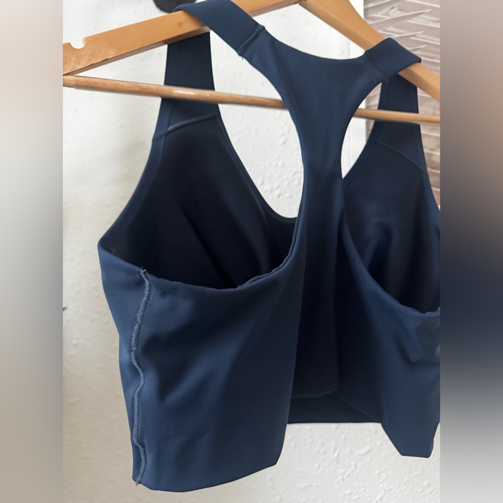Spanx Core Active Racerback Sports Bra In Navy EUC - Picture 9 of 12